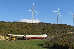 G132 5 0 MW blade transportation