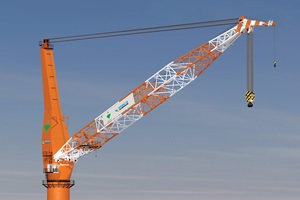 Huisman to deliver wind turbine installation crane to Japan 1000mt PMC for Japan