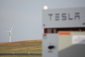 BP installs first battery storage technology at US wind energy site BP Wind Tesla