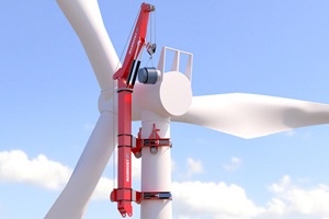 Mammoet's Wind Turbine Maintenance Crane 100 WTM Mammoet