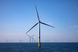 Offshore installation Rentel wind turbines completed rentel