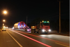 1,000 kilometres delivery of wind components in Thailand ALE Thailand TCI