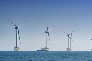 The East Anglia One offshore wind farm has started producing clean electricity East anglia one connected