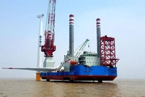 Jiangsu Dafeng offshore wind farm in Jiangsu connected to grid Jiangsu Dafeng offshore wind farm