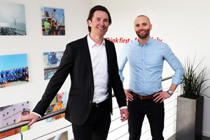 Michael Høj Olsen (left) and Lars Petersen (right) Michael Høj Olsen left Lars Petersen right