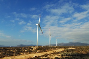 Sarco Wind Farm begins feeding energy into the Chilean grid Sarco wind farm Chile