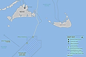 BOEM announces environmental review of Vineyard Wind South offshore wind project Vineyard OWF