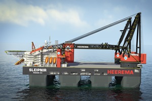 Sleipnir; Heerema's Semi-Submersible Crane Vessel sleipnir heerema