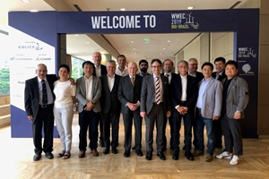 WWEA President Hon. Peter Rae AO and the new elected WWEA board members wwea board