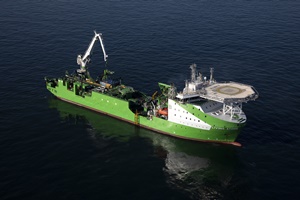 Cable installation vessel Living Stone Cable installation vessel Living Stone