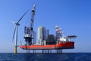 Cadeler's wind installation vessel Wind Orca Cadelers WIV Wind Orca