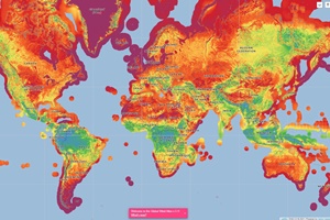 Screenshot from the Global Wind Atlas GWA 3.1