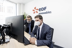 EDF Renewables opens new office in Ireland Minister Eamon Ryan and Matthieu Hue CEO