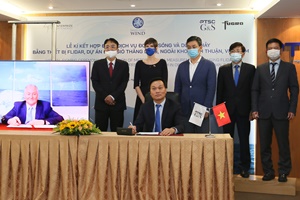 Enterprize Energy, Fugro and PTSC G&S signing the contract to deploy a Seawatch Wind Lidar Buoy in Vietnam Enterprize Energy, Fugro and PTSC G&S signing the contract to deploy a Seawatch Wind Lidar Buoy in Vietnam