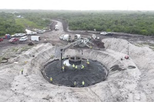 Blackjack Creek, a 240MW onshore wind farm, located in Bee and Refugio counties, Texas, is under construction RWE Blackjack Creek