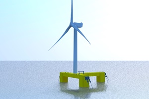 Samsung Heavy Industries unveils offshore wind floater SHI Tri Star Float