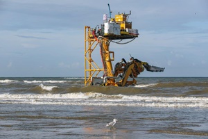 Sunfish reburies export cable at Eneco’s Luchterduinen offshore wind farm Sunfish