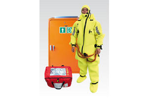 Viking introduces new wind turbine evacuation kit VIKING YouSafe Hightide suit