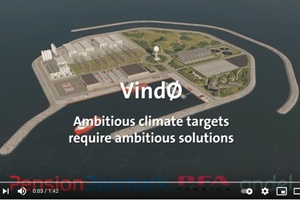 PensionDanmark, PFA, and Andel release video about artificial energy island Vindo video