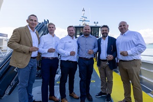 Bar Technologies launches new offshore wind crew transfer vessel BARTech30Naming 2