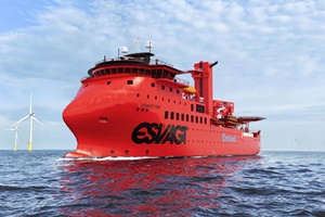 Ørsted and Esvagt sign agreement on green fuel vessel for offshore wind operations Green SOV Esvagt 300 200