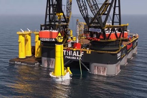 Heerema Marine Contractors awarded He Dreiht XL monopiles project He Dreiht 300 200