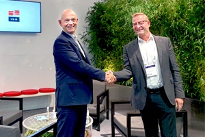 Ståle Kyllingstad, CEO of IKM Group (left) and Jens Peder Thomsen, CEO of Ocean Team Group IKM Testing acquires stakes in Ocean Team Group