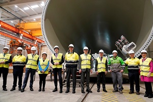 The new Haizea Bilbao manufacturing plant, whose foundation stone was laid today by the Basque First Minister, Iñigo Urkullu, the Chairman of Haizea Wind Group, Dámaso Quintana, and the Chairman of Iberdrola, Ignacio Galán iberdrola haizea 300 200