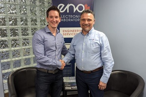 David R Holt (left) BGB CEO and Gabe Del Bello (right) ENA VP Ena Gabe Del Bello DRH 2