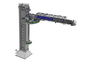 Enersea designs gangway system for Ampelmann Enersea design W type Ampelemann