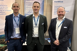 Left to right Joe Farnell René Damgaard and Terry Devine