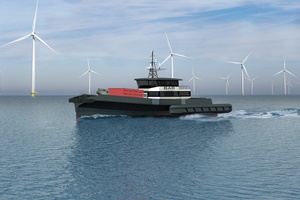 The 30m CTV designed by BAR Technologies and Chartwell Marine The 30m CTV designed by BAR Technologies and Chartwell Marine