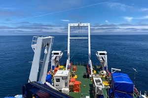 Fugro Brasilis mobilised off the coast of New York for Shell and EDF’s Atlantic Shores geophysical survey Fugro Brasilis mobilised off the coast of New York for Shell and EDF’s Atlantic Shores geophysical survey