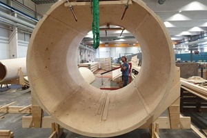 Wooden tower set to reduce carbon dioxide footprint from future wind turbines Modvion Vattenfall