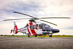 RWE bundles air rescue for its wind farms off Helgoland under one roof NHC Northern Helicopter