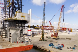 Semco Maritime completes crane boom installation on Pacific Osprey Pacific Osprey crane boom installation