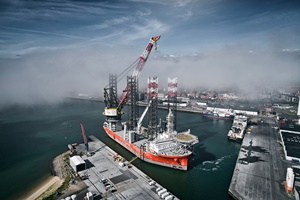 Pacific Osprey’s upgraded crane is now fully operational PacificOsprey SBO 1