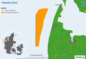 The Danish Energy Agency grant permits for Vesterhav Syd and Nord offshore wind farms Vesterhav Nord OWF