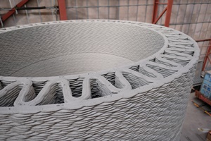 GE, Cobod and LafargeHolcim co-develop tall wind turbine towers with 3D-printed concrete bases gerenewableenergy cobod lafargeholcim 10