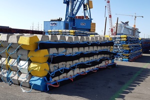 Pipeshield delivers concrete mattresses for Saint Nazaire offshore wind farm pipeshield Saint Nazaire offshore wind farm